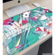 画像2:  【予約商品】  アルマビアンカ　初音ミク GTプロジェクト レーシングミク 2025Ver. Ani-Art マルチデスクマット ver.A 【25年10月上旬発売】    (2)