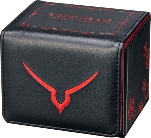 画像1:  【予約商品】  合皮製デッキケース　コードギアス 反逆のルルーシュ「ギアスマーク」リバイバル 【25年10月25日発売】    (1)