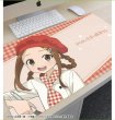 画像2:  【予約商品】  アルマビアンカ　からかい上手の高木さん 描き下ろし 高木さん パティシエ お仕事体験ver. マルチデスクマット 【25年9月中旬発売】 (2)