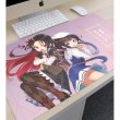 画像2:  【予約商品】  アルマビアンカ　りゅうおうのおしごと！ 雛鶴 あい&夜叉神 天衣 原作イラスト マルチデスクマット 【25年10月上旬発売】    (2)