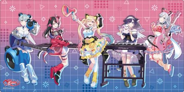 画像1:  【予約商品】  ブシロード ラバーマットコレクション V2 Vol.1706　BanG Dream!『夢限大みゅーたいぷ』10周年ver. 【25年9月12日発売】    (1)