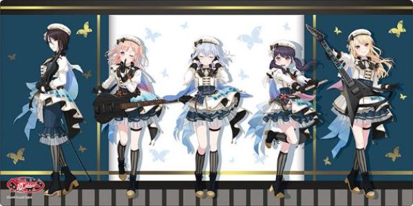 画像1:  【予約商品】  ブシロード ラバーマットコレクション V2 Vol.1702　BanG Dream!『Morfonica』10周年ver. 【25年9月12日発売】    (1)