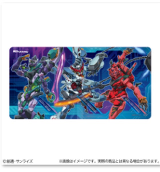 画像1:  【予約商品】  ムービック 「機動戦士Gundam GQuuuuuuX」デスクマット モビルスーツ 【25年10月下旬発売】    (1)