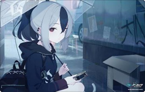 画像1:  【予約商品】  ブシロード ラバーマットコレクション V2 Vol.1767　ブルーアーカイブ『カヨコ』メモリアルロビーイラストver. 【25年9月19日発売】 (1)