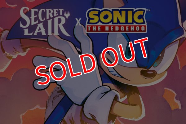 画像1:  【予約商品】  マジック：ザ・ギャザリング SECRET LAIR『Secret Lair x  Sonic: Friends and Foes』英語版 【25年9月12日発売】 (1)