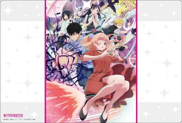画像1:  【予約商品】  ブシロード ラバーマットコレクション V2 Vol.1775　TVアニメ『ウィッチウォッチ』Part.1 【25年9月26日発売】 (1)