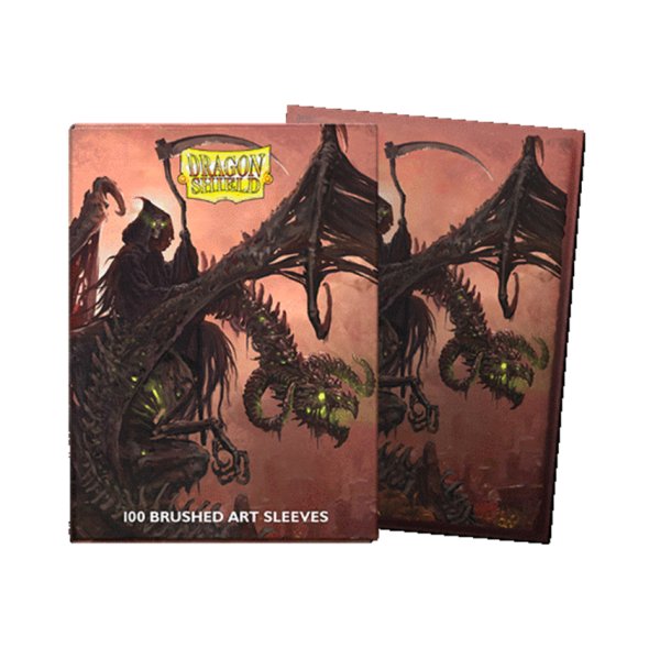 画像1:  【予約商品】  AT-12127 DS100 Brushed Art  - Halloween 2025　スリーブ - スタンダードサイズ - 100（100枚入り） 【25年10月上旬発売】 (1)