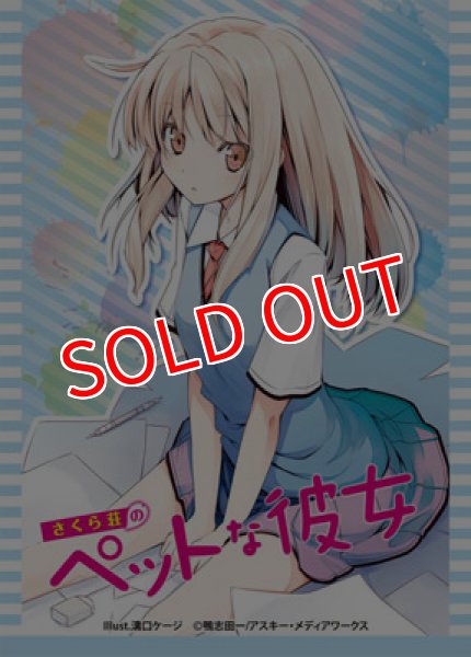 画像1:  【倉庫在庫】 ※特価※キャラクタースリーブコレクション さくら荘のペットな彼女 椎名ましろ（59枚入り）（開封済み・中古品） (1)