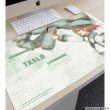 画像2:  【予約商品】  アルマビアンカ　#コンパス2.0 戦闘摂理解析システム 描き下ろし テスラ 歩みver. マルチデスクマット 【25年10月中旬発売】 (2)