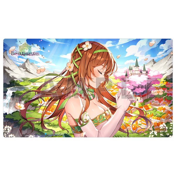 画像1:  【予約商品】  カーテン魂　FLOWER KNIGHT GIRL　ラバーマット（創世の花園） 【25年11月上旬発売】 (1)