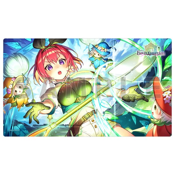 画像1:  【予約商品】  カーテン魂　FLOWER KNIGHT GIRL　ラバーマット（新たに咲く花） 【25年11月上旬発売】 (1)