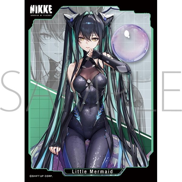 画像1:  【予約商品】  きゃらスリーブコレクション マットシリーズ　勝利の女神:NIKKE　「リトルマーメイド」(No.MT2178)（65枚入り） 【25年10月10日発売】 (1)