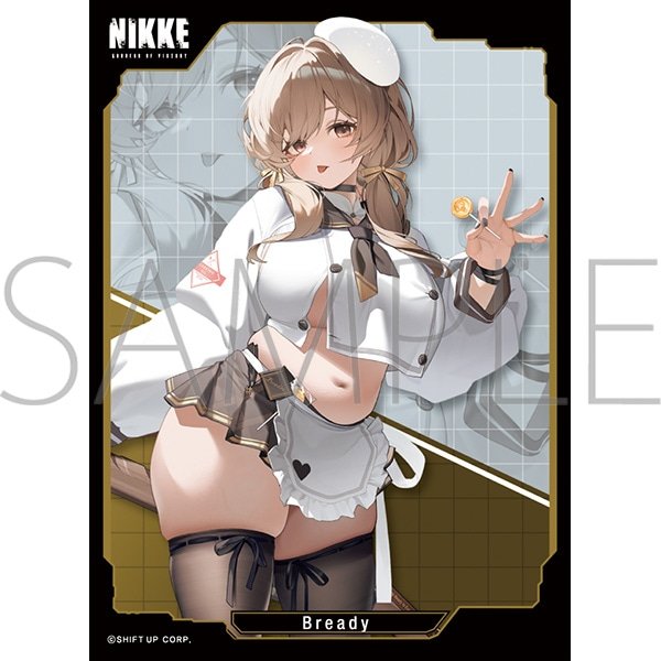 画像1:  【予約商品】  きゃらスリーブコレクション マットシリーズ　勝利の女神:NIKKE　「ブレッディ」(No.MT2176)（65枚入り） 【25年10月10日発売】 (1)