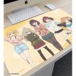 画像2:  【予約商品】  アルマビアンカ　TVアニメ「日々は過ぎれど飯うまし」 集合 マルチデスクマット 【25年11月上旬発売】 (2)