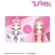 画像1:  【予約商品】  アルマビアンカ　Turkey! 音無 麻衣&寿桃 Ani-Art aqua label マルチデスクマット 【25年11月上旬発売】 (1)