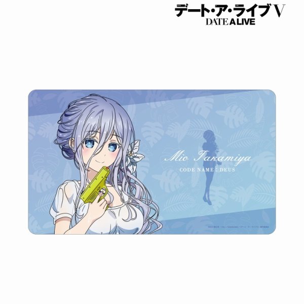 画像1:  【予約商品】  アルマビアンカ　アニメ「デート・ア・ライブV」 描き下ろし 崇宮澪 デート・ア・バカンスver. マルチデスクマット 【25年11月上旬発売】 (1)