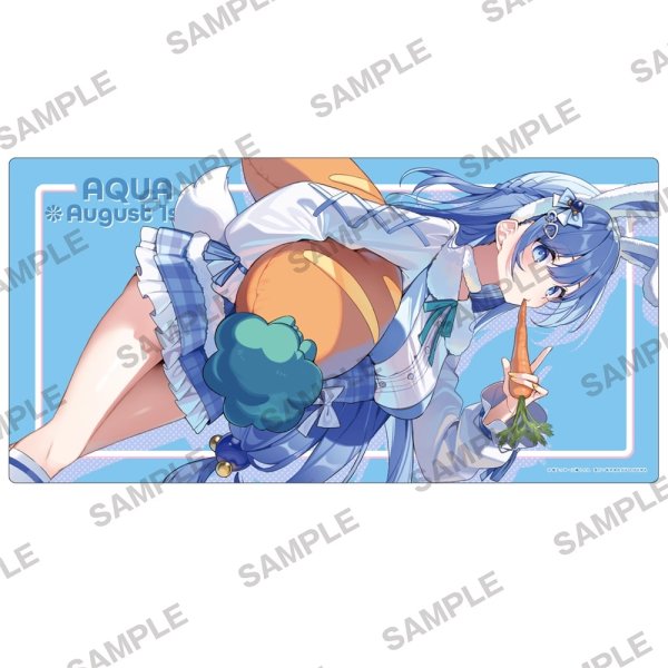 画像1:  【予約商品】  KADOKAWA 『この素晴らしい世界に祝福を！』誕生祭2025　描き下ろしデスクマット　アクア 【25年11月発売】 (1)