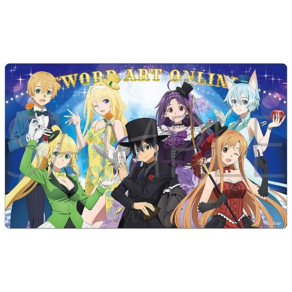 画像1:  【予約商品】  ムービック 「ソードアート・オンライン（アニメ版）」マルチプレイマット 〜MAGIC SHOWTIME〜 【25年9月27日発売】 (1)