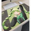 画像2:  【予約商品】  アルマビアンカ　魔入りました！入間くん 描き下ろし ウァラク・クララ ブラックコーデver. マルチデスクマット 【25年10月下旬発売】 (2)