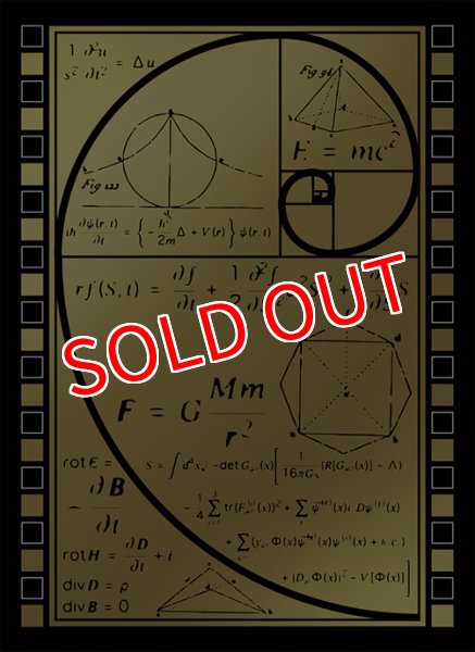 画像1:  【予約商品】  ブロッコリーモノクロームスリーブプレミアム　「ゴールデンスパイラル」（65枚入り） 【25年11月22日発売】 (1)