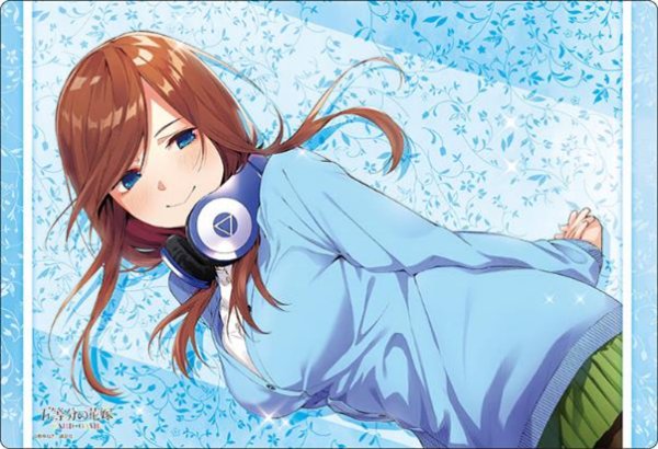 画像1:  【予約商品】  ブシロード ラバーマットコレクション V2 Vol.1796　五等分の花嫁『中野三玖』Part.4 【25年10月17日発売】 (1)
