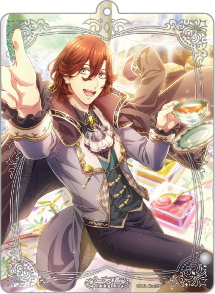 画像1:  【予約商品】  うたの☆プリンスさまっ♪ Shining Live　アクリルトレカキーホルダー「寿 嶺二」 【25年12月11日発売】    (1)