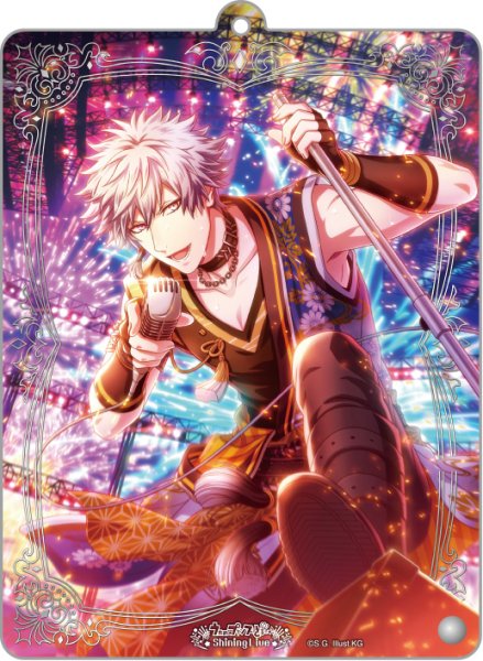 画像1:  【予約商品】  うたの☆プリンスさまっ♪ Shining Live　アクリルトレカキーホルダー「黒崎蘭丸」 【25年12月11日発売】    (1)