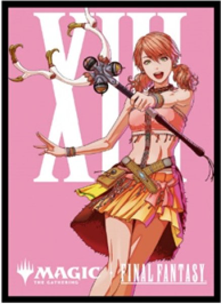 画像1:  【予約商品】  『マジック：ザ・ギャザリング――FINAL FANTASY』 プレイヤーズカードスリーブ MFS-35 「キャラクター」ボーダーレス版 《陽気なルシ、ヴァニラ》（80枚入り） 【25年11月28日発売】    (1)