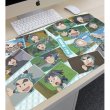 画像2:  【予約商品】  アルマビアンカ　忍たま乱太郎 一年生集合 場面写マルチデスクマット 【25年11月上旬発売】 (2)