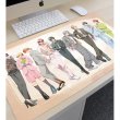 画像2:  【予約商品】  アルマビアンカ　ヤリチン☆ビッチ部 おげれつたなか先生 描き下ろし 集合 スーツver. マルチデスクマット 【25年11月上旬発売】 (2)