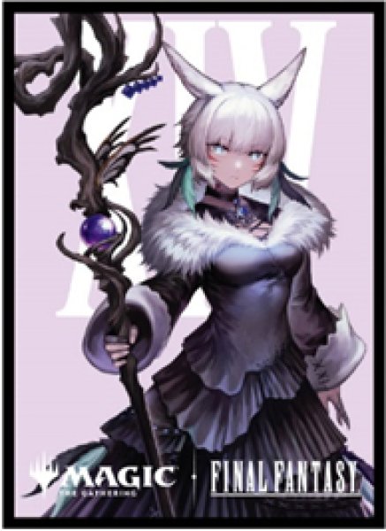 画像1:  【予約商品】  『マジック：ザ・ギャザリング――FINAL FANTASY』 プレイヤーズカードスリーブ MFS-36 「キャラクター」ボーダーレス版 《魔女、ヤ・シュトラ・ルル》（80枚入り） 【25年11月28日発売】    (1)