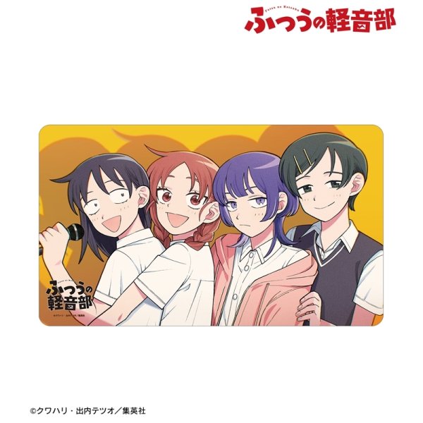 画像1:  【予約商品】  アルマビアンカ　『ふつうの軽音部』 はーとぶれいく マルチデスクマット 【25年11月中旬発売】 (1)
