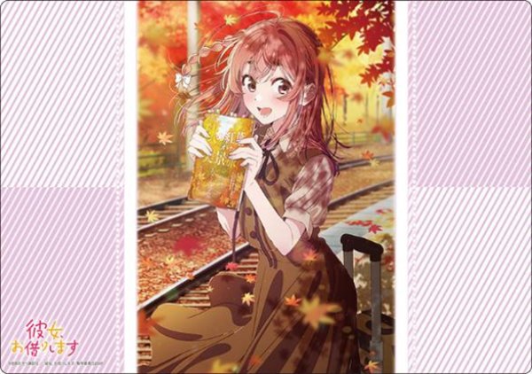 画像1:  【予約商品】  ブシロード ラバーマットコレクション V2 Vol.1803　彼女、お借りします『桜沢 墨』デートver. Part.2 【25年10月31日発売】 (1)