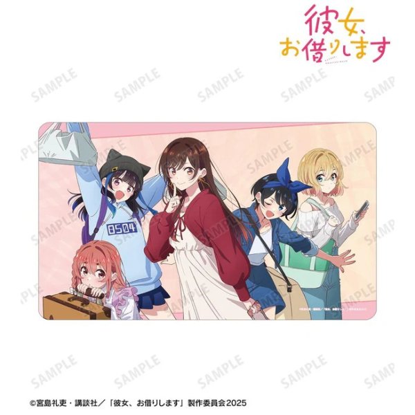 画像1:  【予約商品】  アルマビアンカ　TVアニメ『彼女、お借りします』 集合 マルチデスクマット 【25年11月下旬発売】 (1)