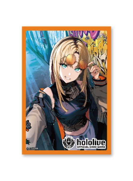 画像1:  【予約商品】  hololive OFFICIAL CARD GAME オフィシャルホロカスリーブ Vol.22 『虎金妃笑虎』（55枚入り） 【25年11月21日発売】    (1)