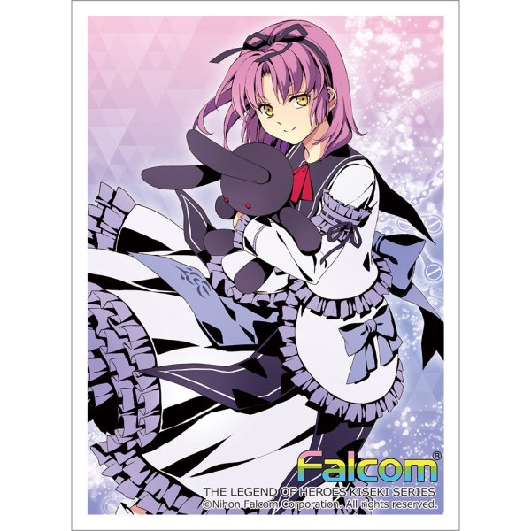 画像1:  【予約商品】  カーテン魂　日本ファルコム スリーブ（英雄伝説 軌跡シリーズ／レン）（65枚入り） 【25年12月中旬発売】    (1)