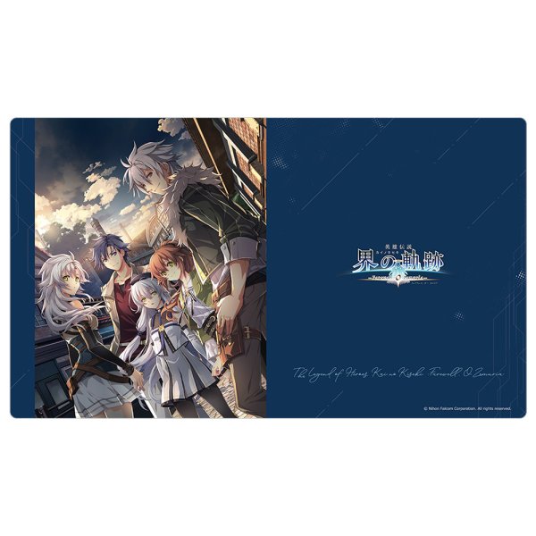 画像1:  【予約商品】  カーテン魂　英雄伝説 界の軌跡 -Farewell, O Zemuria- ラバーマット（Guests-from-Erebonian-Empire） 【25年12月中旬発売】    (1)