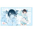 画像1:  【予約商品】  カーテン魂　彼女、お借りします　描き下ろしラバーマット（更科瑠夏／ジャージメイド 【25年12月中旬発売】 (1)