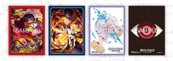 画像1:  【再販予約商品】  ONE PIECEカードゲーム オフィシャルカードスリーブ12（各70枚入り） 4種各1個アソートセット    【25年9月下旬再販】 (1)