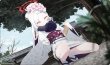 画像1:  【予約商品】  ブシロード ラバーマットコレクション V2 Vol.1808　ブルーアーカイブ『ムツキ(新年) 』メモリアルロビーイラストver. 【25年10月31日発売】    (1)