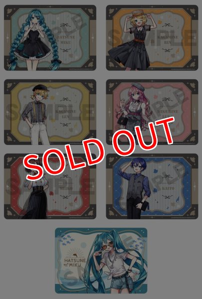 画像2:  【予約商品】  クラックス 初音ミク　ラバーマット　初音ミク　レトロ☆神戸2025 【25年12月発売】 (2)