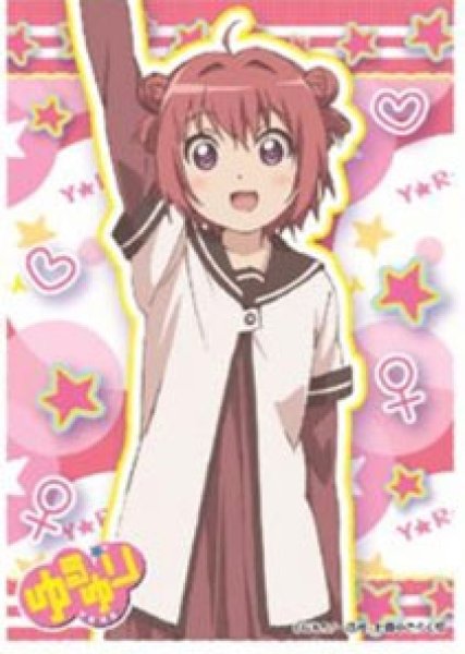 画像1:  【倉庫在庫】 きゃらスリーブコレクション ゆるゆり 赤座あかり(No.67) （65枚入り） (1)