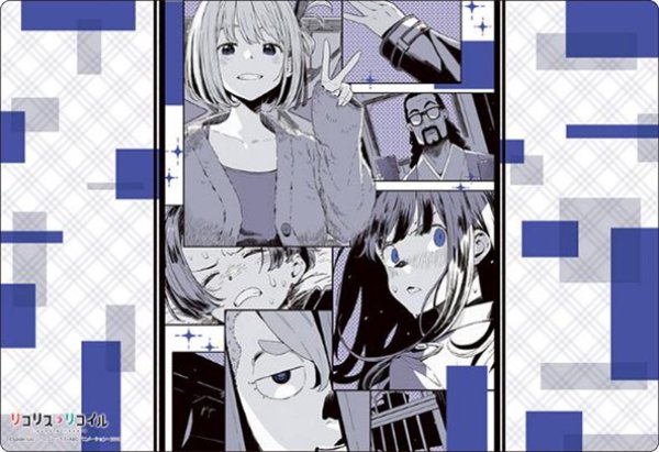 画像1:  【予約商品】  ブシロード ラバーマットコレクション V2 Vol.1827 リコリス・リコイル『Bittersweet first love』 【25年11月14日発売】 (1)