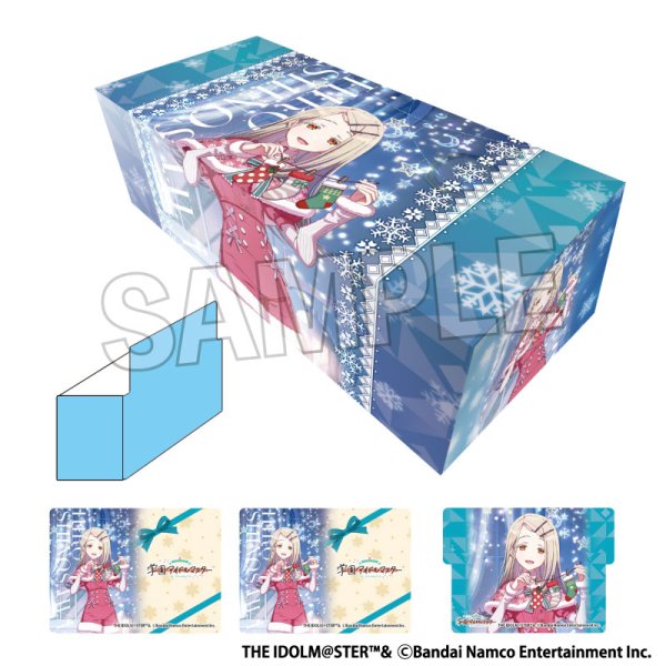 画像1:  【予約商品】  PROOF 学園アイドルマスター イラストカードボックスNT 光景 '24クリスマス 篠澤 広 【25年11月発売】 (1)