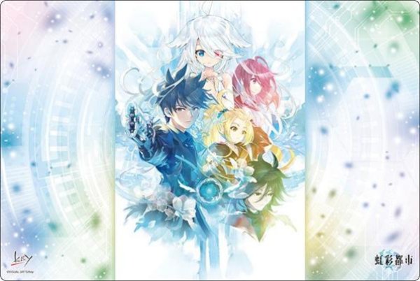 画像1:  【予約商品】  ブシロード ラバーマットコレクション V2 Vol.1831 『虹彩都市』 【25年10月24日発売】    (1)