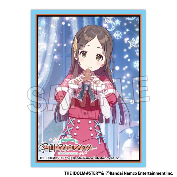 画像1:  【予約商品】  PROOF 学園アイドルマスター イラストスリーブMAT Wonder Scale '24クリスマス 倉本千奈（80枚入り） 【25年11月発売】 (1)