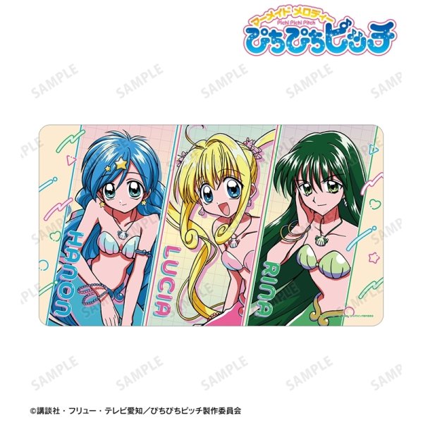 画像1:  【予約商品】  アルマビアンカ　アニメ「ぴちぴちピッチ」 集合 マルチデスクマット ver.A 【26年1月中旬発売】 (1)