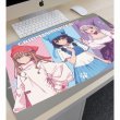 画像2:  【予約商品】  アルマビアンカ　グリッドマン ユニバース 描き下ろし 集合 猫の着ぐるみver. マルチデスクマット 【25年12月中旬発売】     (2)