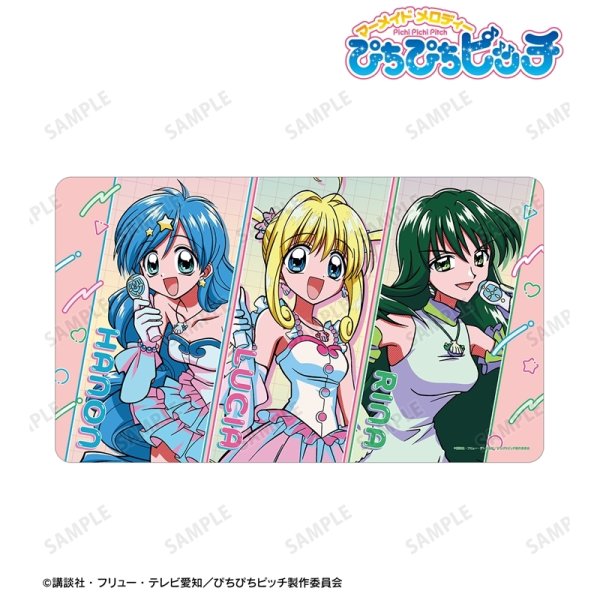 画像1:  【予約商品】  アルマビアンカ　アニメ「ぴちぴちピッチ」 集合 マルチデスクマット ver.B 【26年1月中旬発売】 (1)