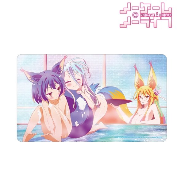 画像1:  【予約商品】  アルマビアンカ　ノーゲーム・ノーライフ 集合 マルチデスクマット ver.B 【25年12月中旬発売】 (1)
